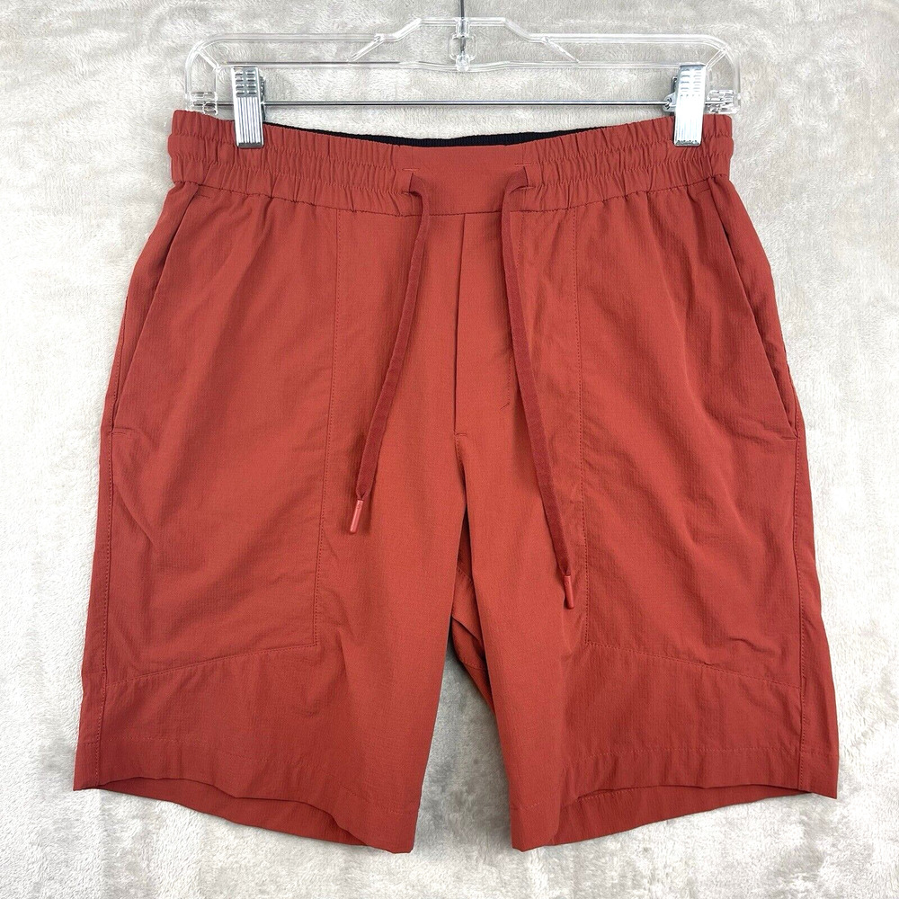LuLuLemon Bowline Shorts Versa Twill Men's Small Ancient Copper Athleisure Yoga